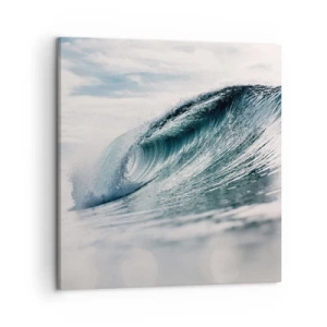 Vászonkép - Vízcsúcs - 50x50 cm