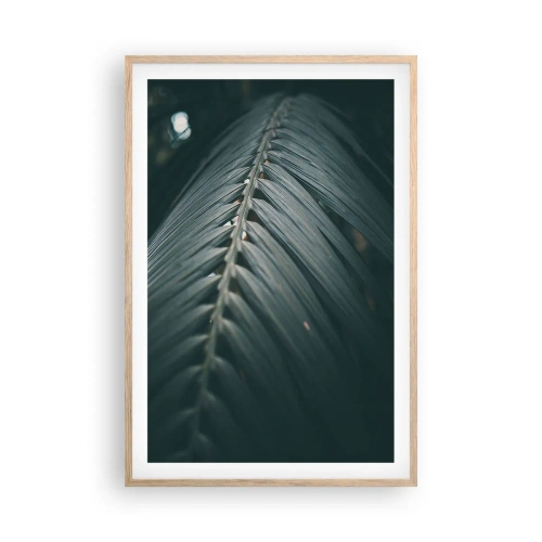 Poszter világos tölgy keretben - A természet pontossága - 61x91 cm