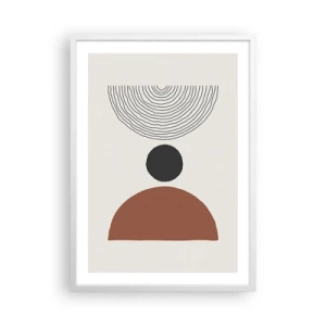 Poszter fekete keretben - A figyelem középpontjában - 50x70 cm