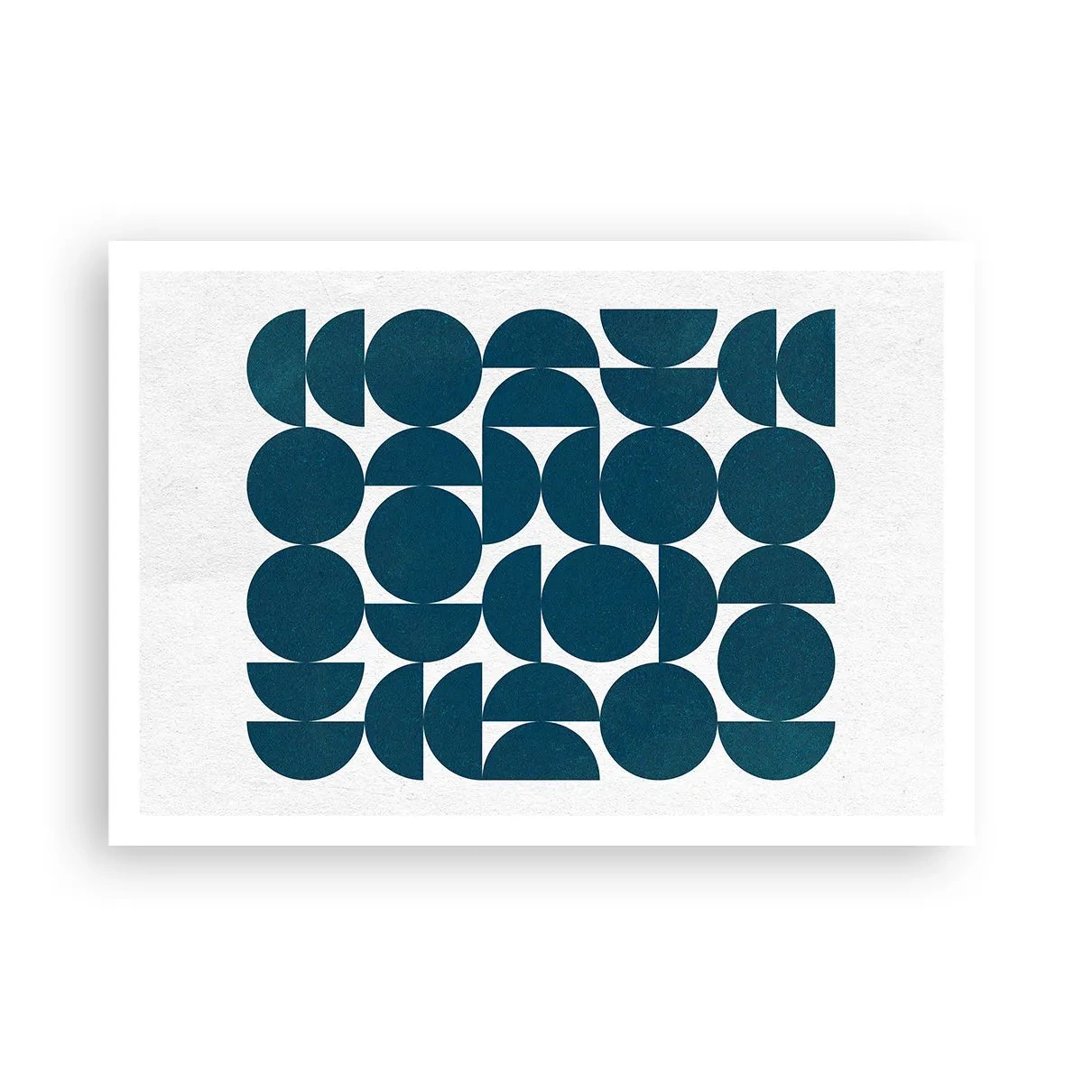 Poszter - Körök és félkörök - 100x70 cm