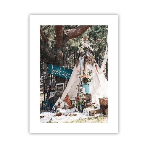 Poszter - Make love… - 30x40 cm