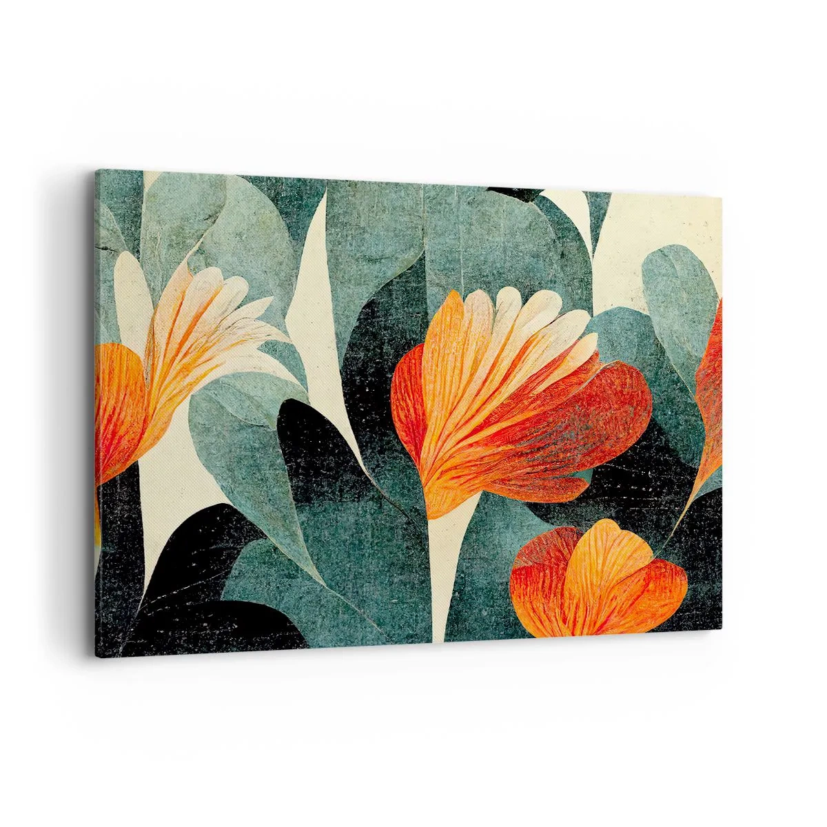 Vászonkép - A trópusok forrósága és a zöldellő hűvösség - 100x70 cm