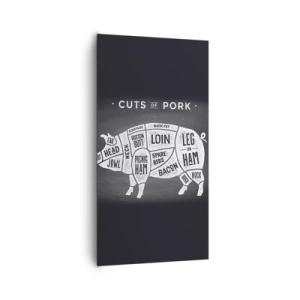 Vászonkép - Mészáros ábécéskönyve - 65x120 cm