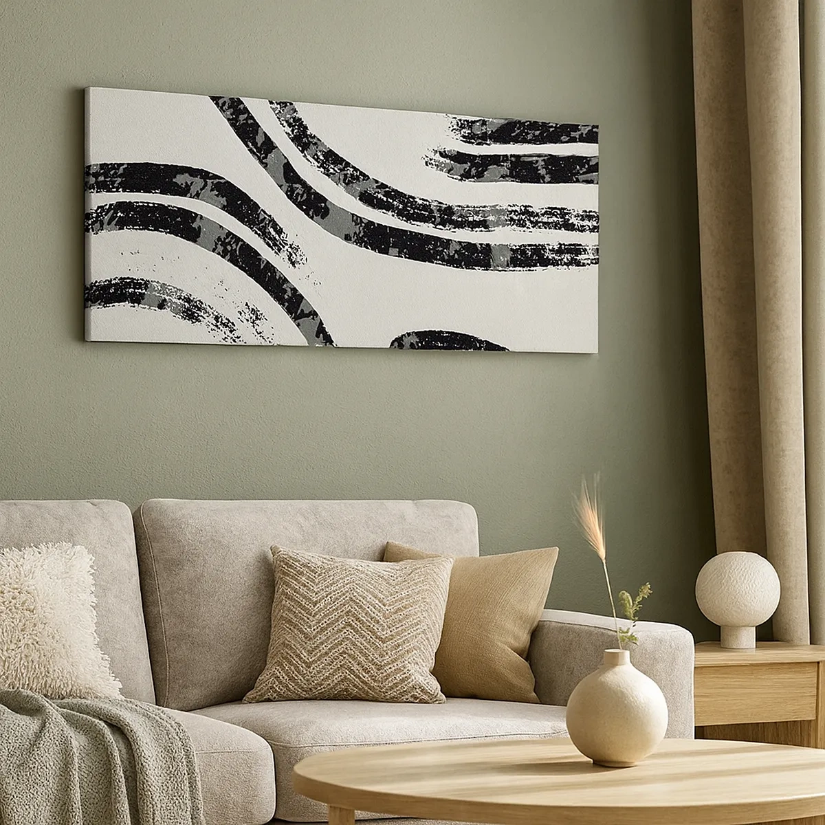 Vászonkép - Félig megállt - 30x30 cm