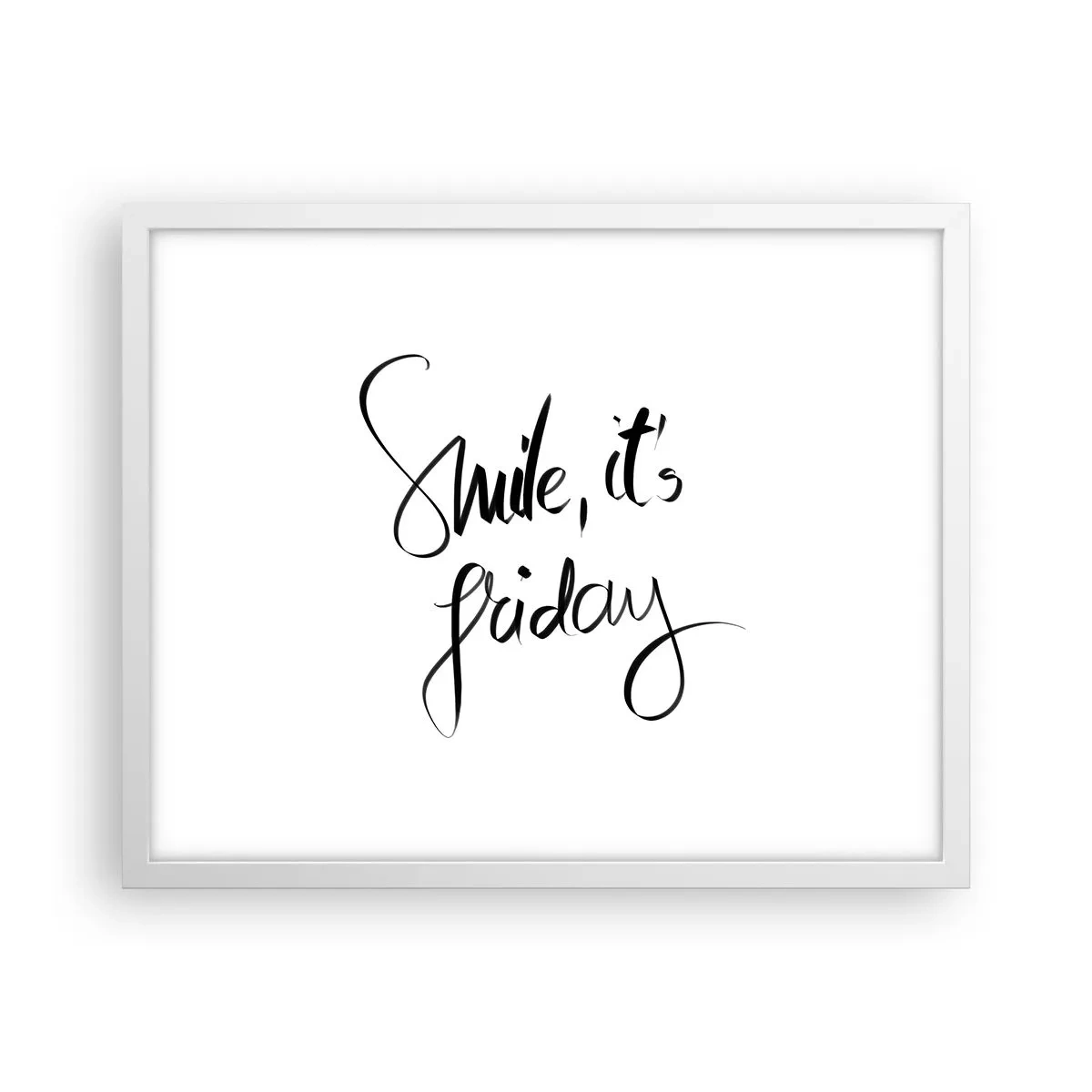 Poszter fekete keretben - Igazi öröm - 50x40 cm