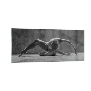 Üveg kép - Előkerített szimmetria  - 100x40 cm