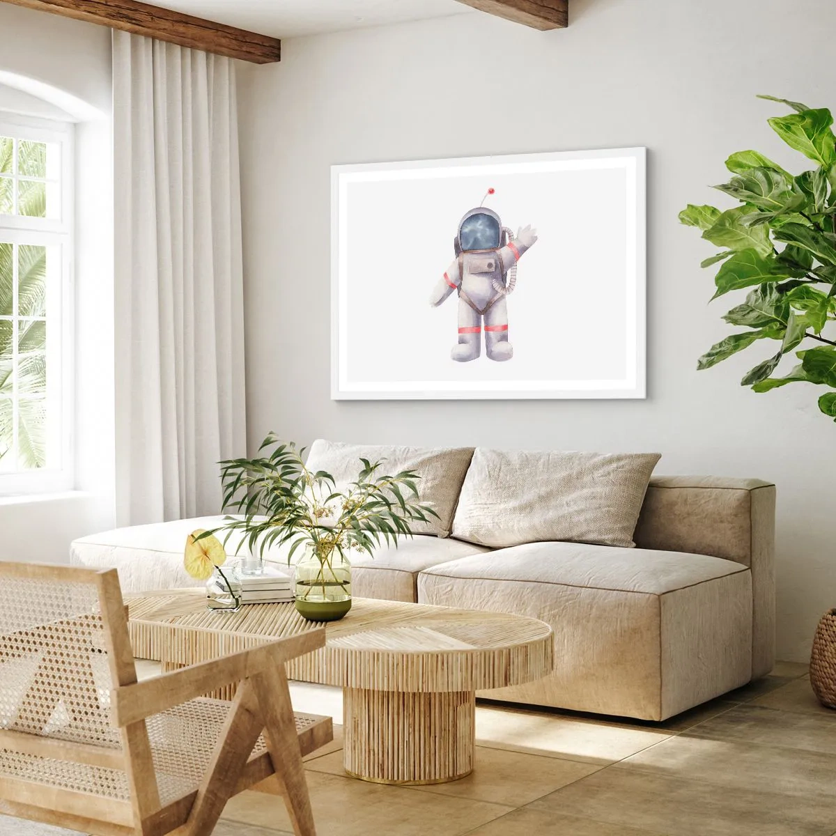 Poszter fekete keretben - Akkor szia! - 50x40 cm