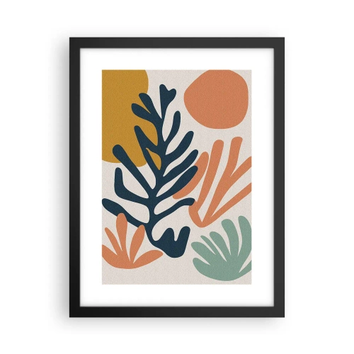 Poszter fehér keretben - Koralltengerek - 30x40 cm