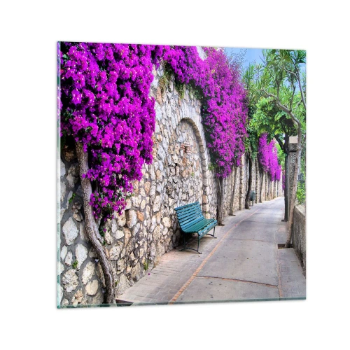 Üveg kép - Találkozzunk minél előbb - 60x60 cm