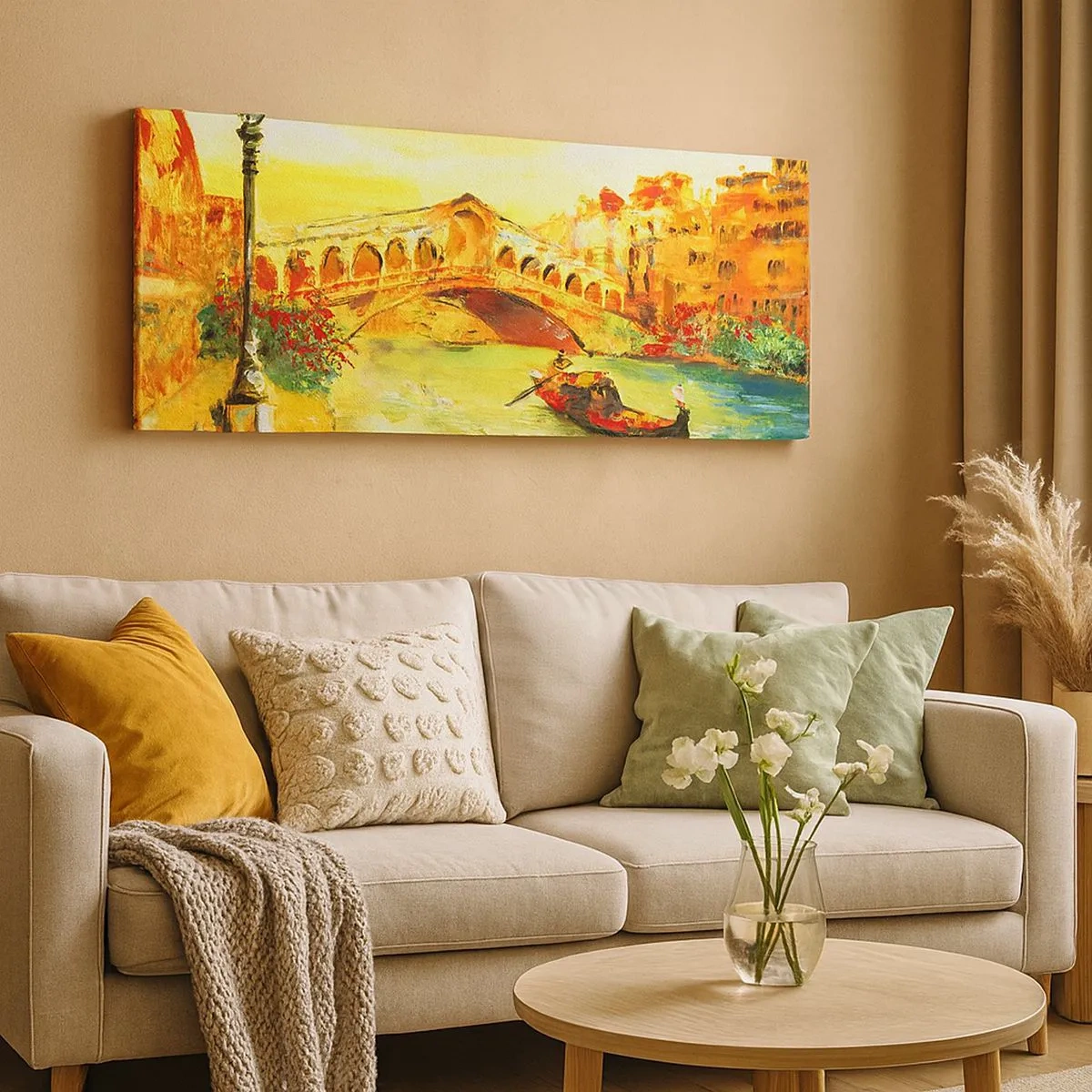 Vászonkép - A szerelmesek zarándok útja - 100x40 cm