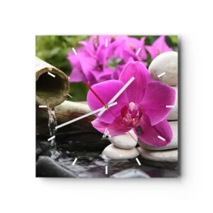 Falióra, Óra - Már pihensz - 30x30 cm