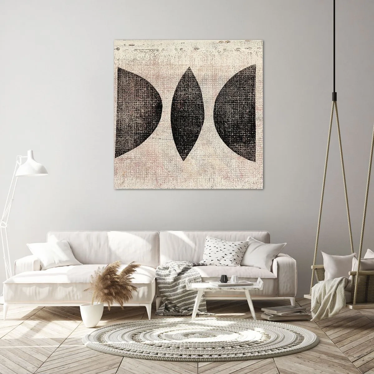 Vászonkép - Etnikai absztrakció - 60x60 cm