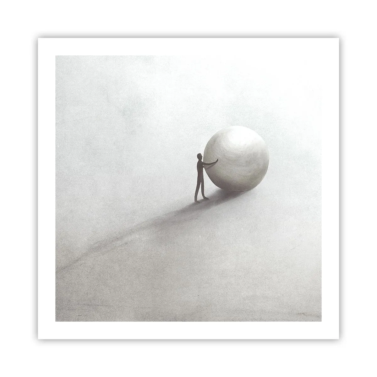 Poszter - Az élet játéka - 60x60 cm