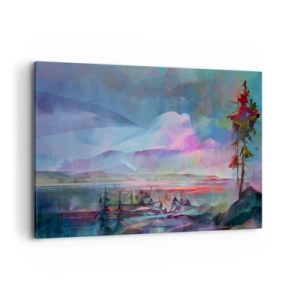 Vászonkép - Jóindulatú ég alatt - 120x80 cm