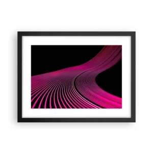 Poszter fehér keretben - A fény sugárútján - 40x30 cm