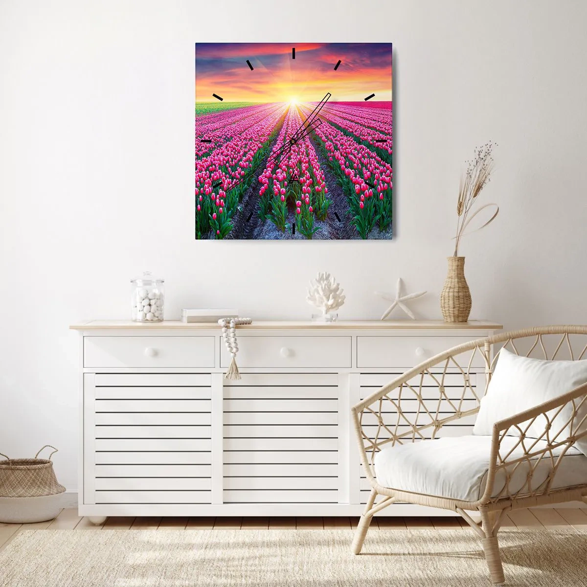 Falióra, Óra - Gyönyör farm - 30x30 cm