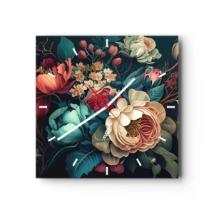 Falióra, Óra - 19. századi báj - 30x30 cm