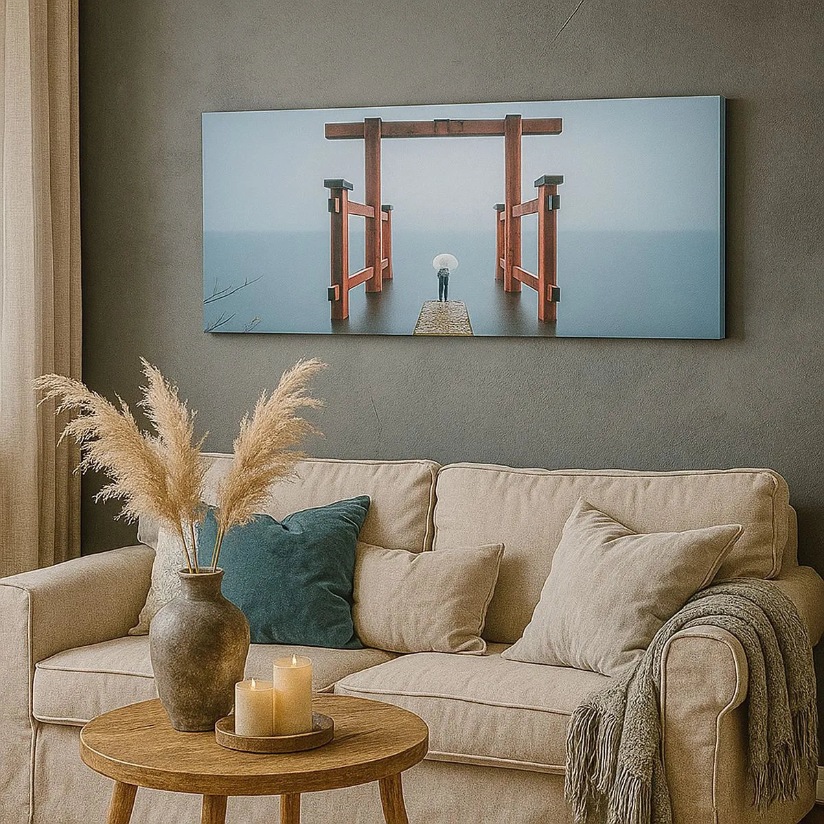 Vászonkép - Japán álmodozás - 100x40 cm