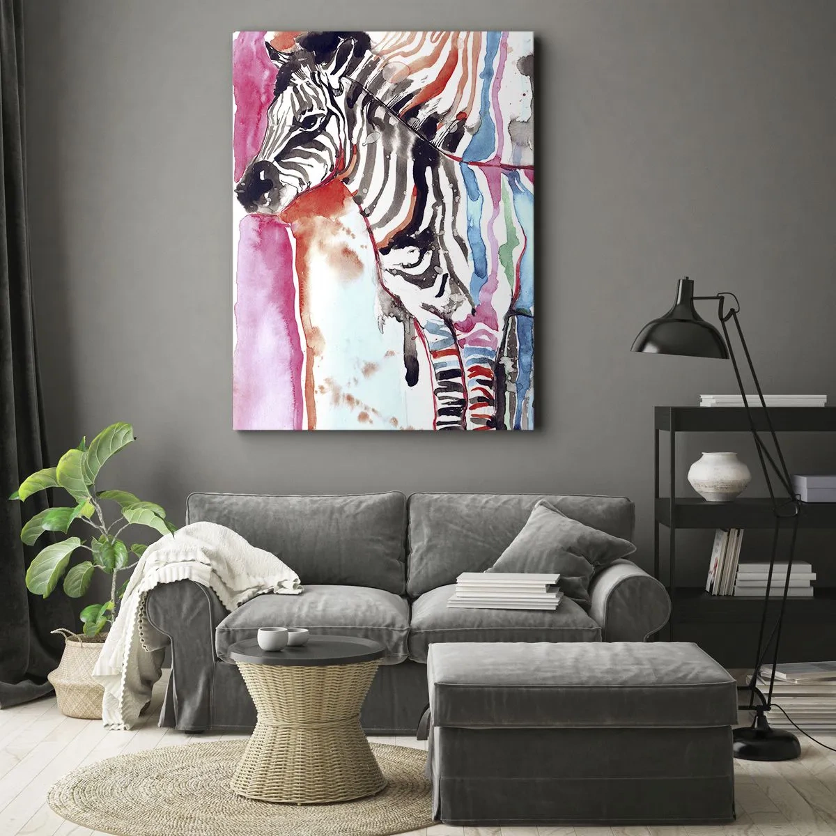 Vászonkép - A természet gondtalan tréfája - 70x100 cm