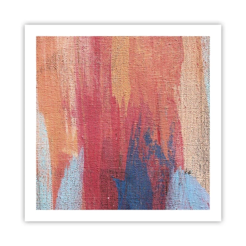 Poszter - Szivárványon kiúszva - 60x60 cm