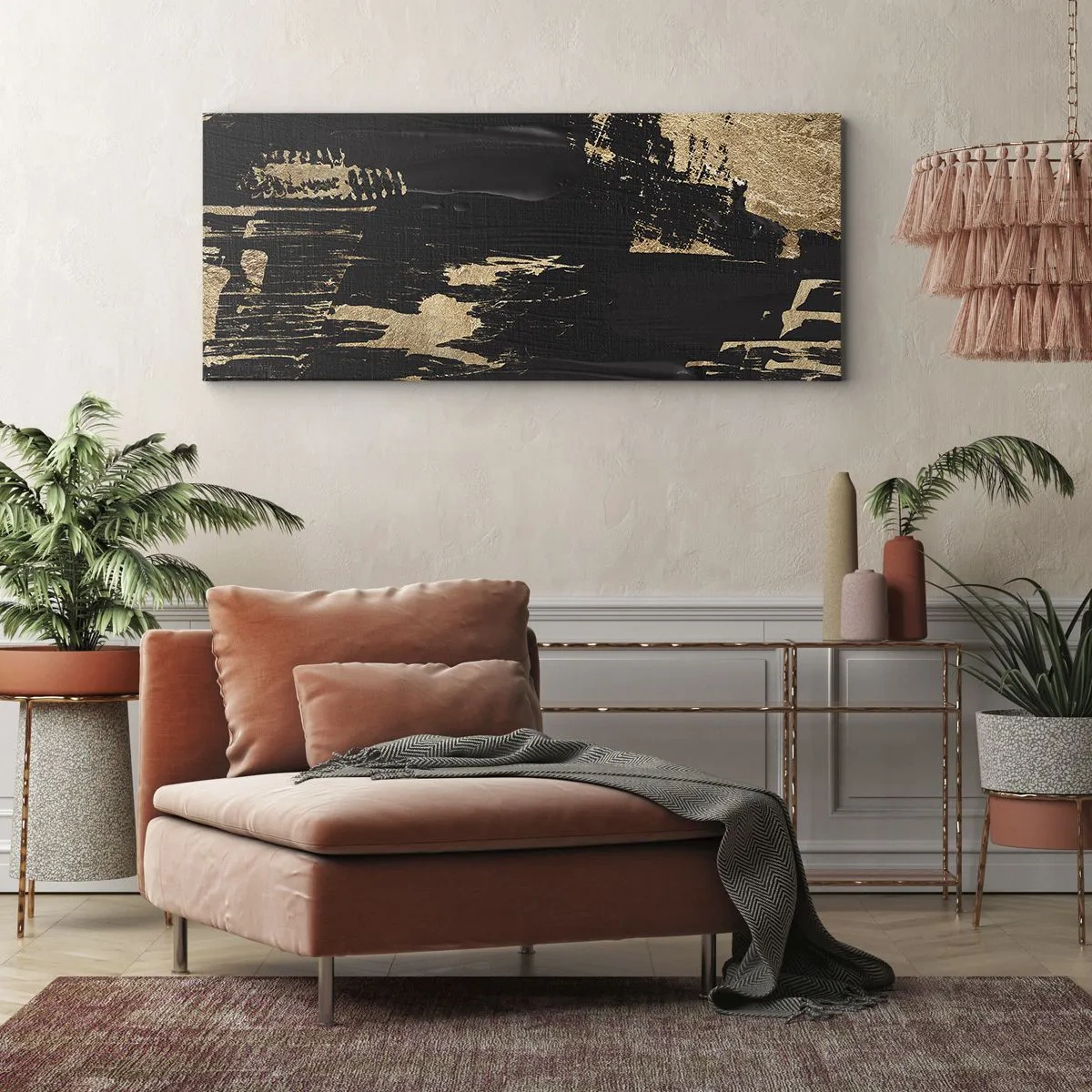 Vászonkép - Az érintés nyoma - 100x40 cm