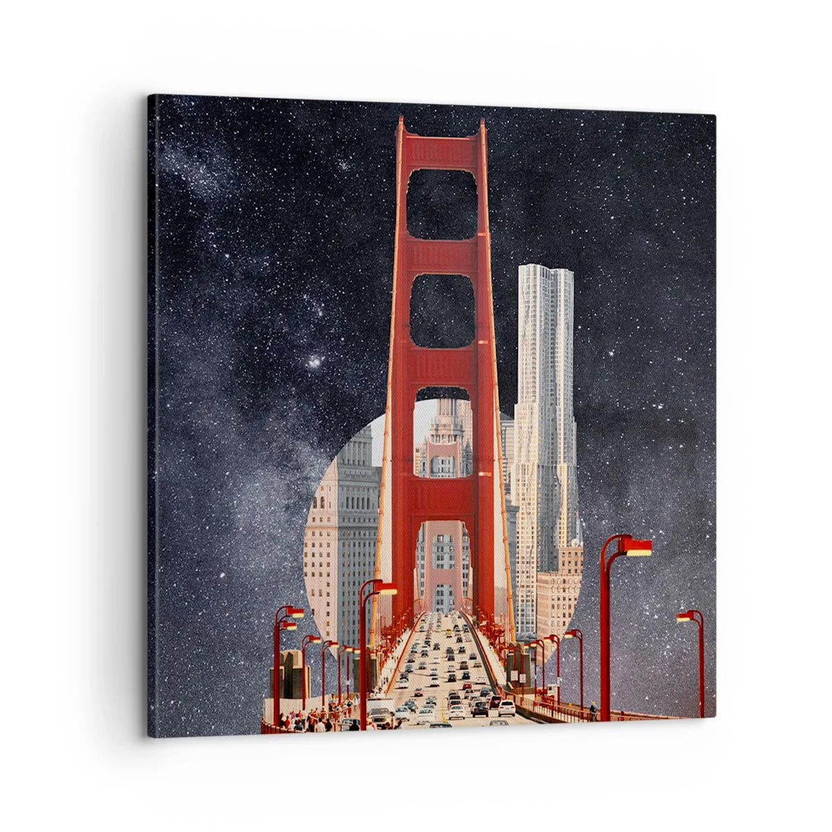 Vászonkép - Mindig a középpontban - 60x60 cm