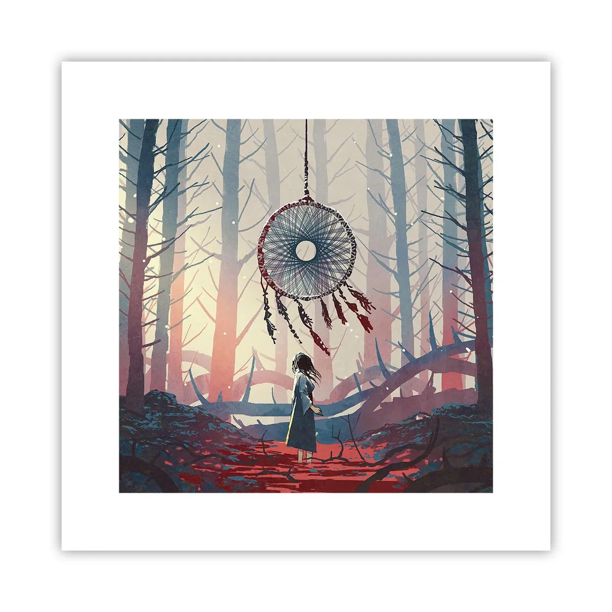 Poszter - A boldogság titkos rituáléja - 30x30 cm