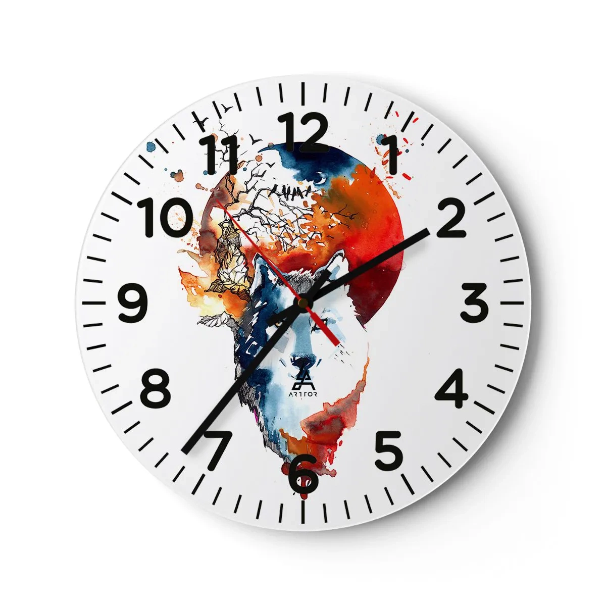 Falióra, Óra - Szembe az éjszakával - 40x40 cm