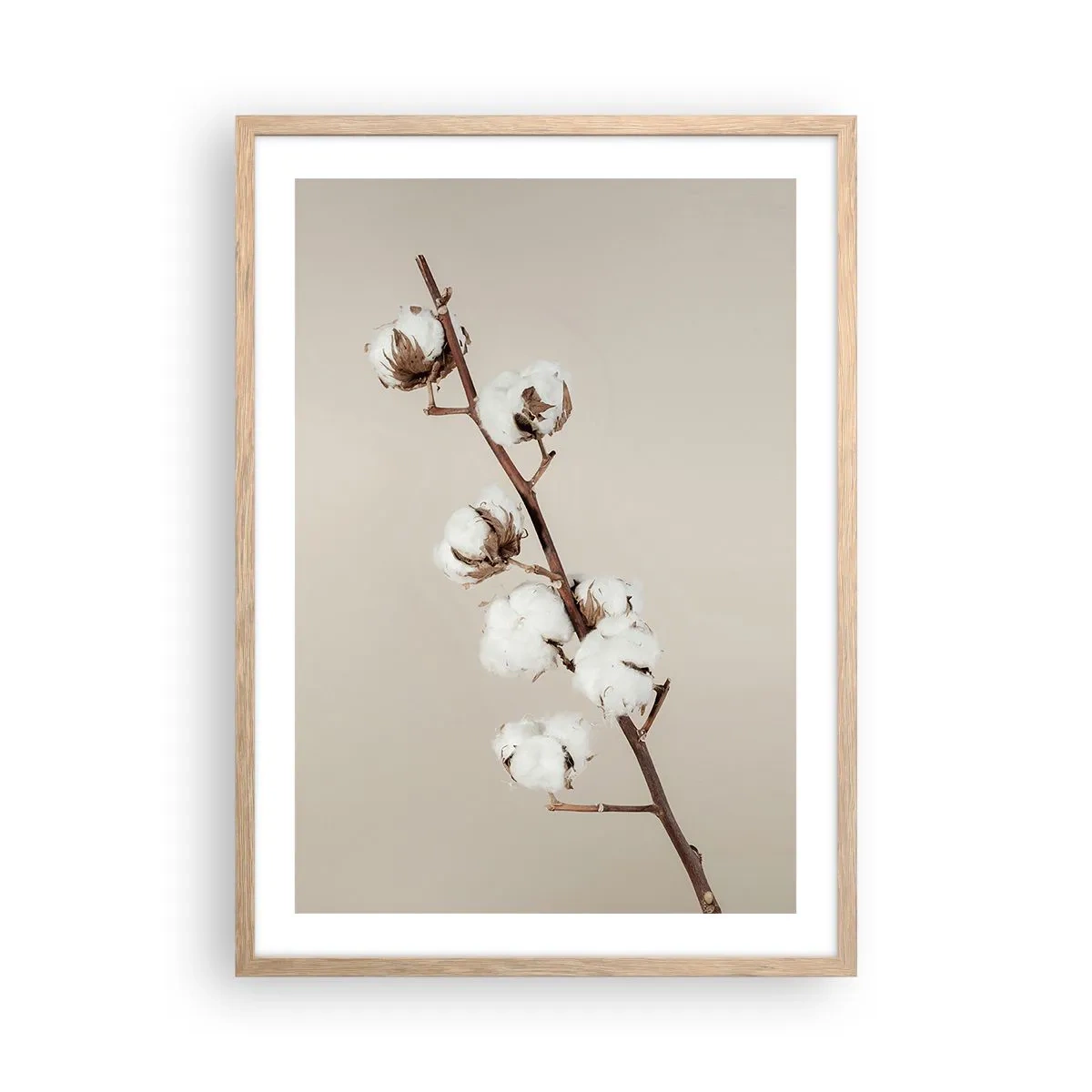 Poszter világos tölgy keretben - A puhaság forrásánál - 50x70 cm