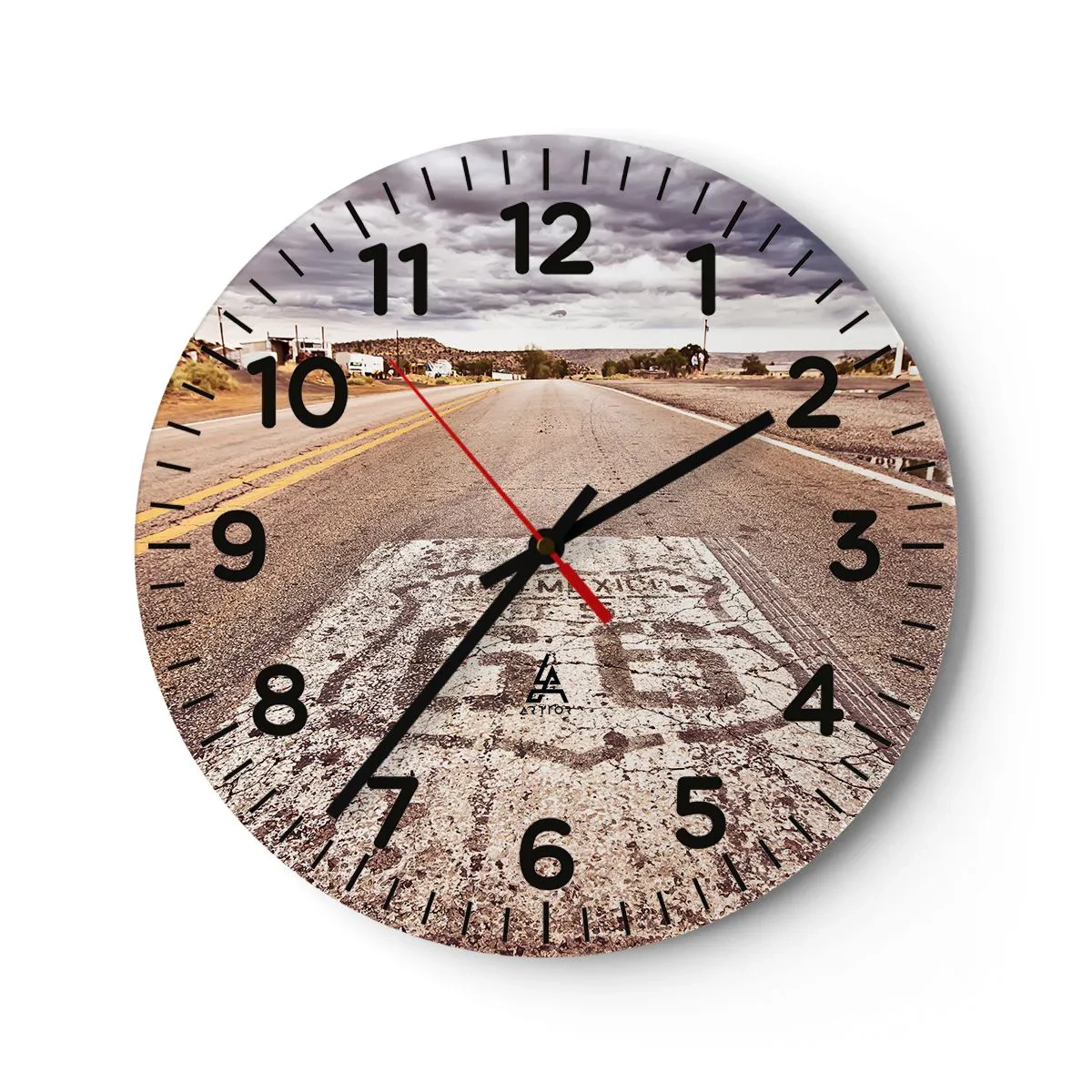 Falióra, Óra - Mother Road – amerikai legenda - 30x30 cm