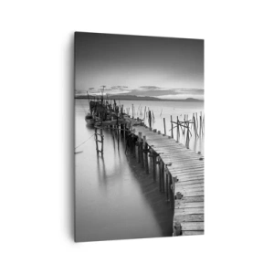 Vászonkép - Egy elfeledett part békéje - 70x100 cm