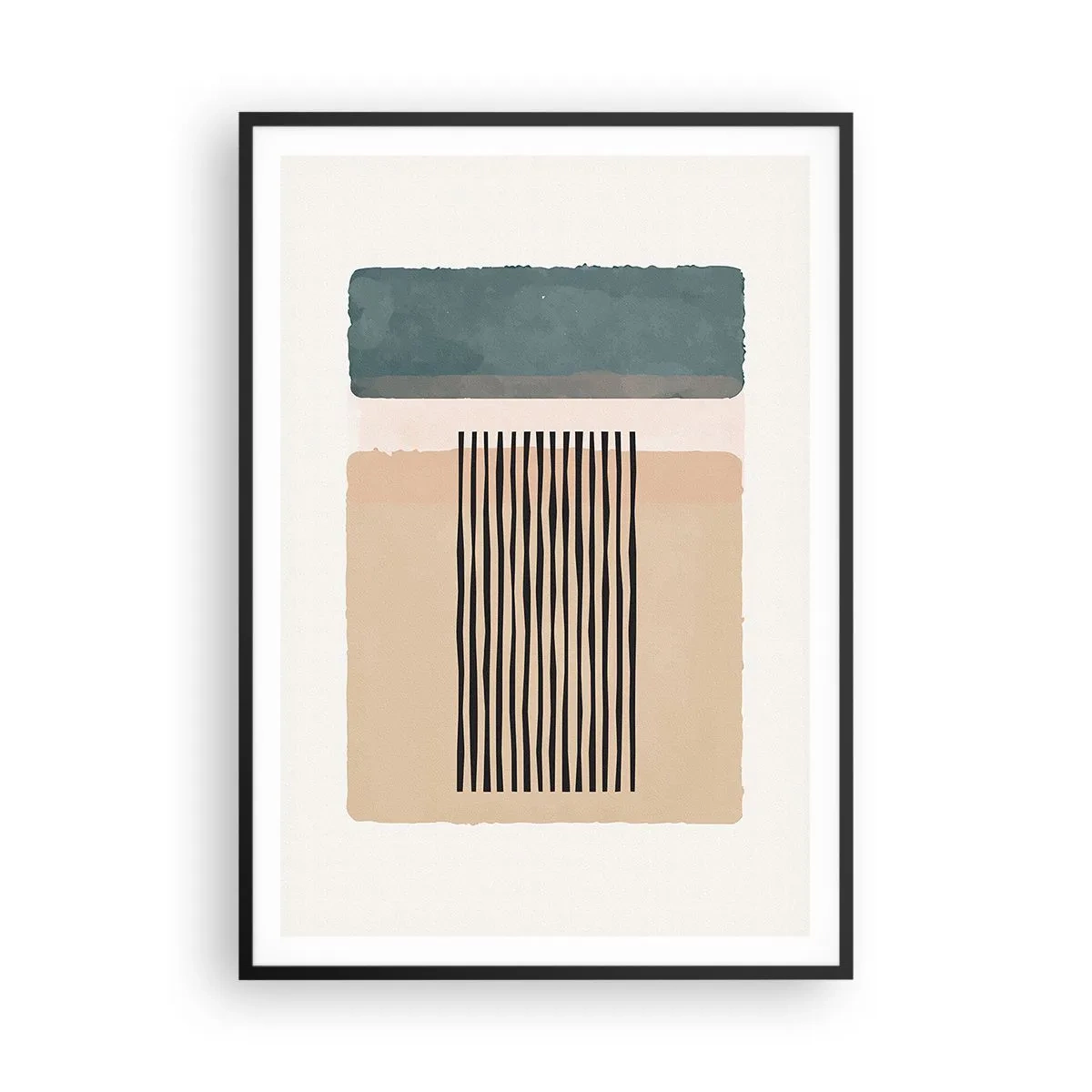 Poszter fehér keretben - Minden rendben - 70x100 cm