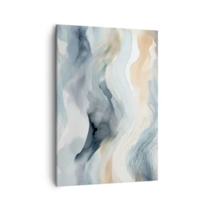 Vászonkép - Hó és köd absztrakció - 50x70 cm