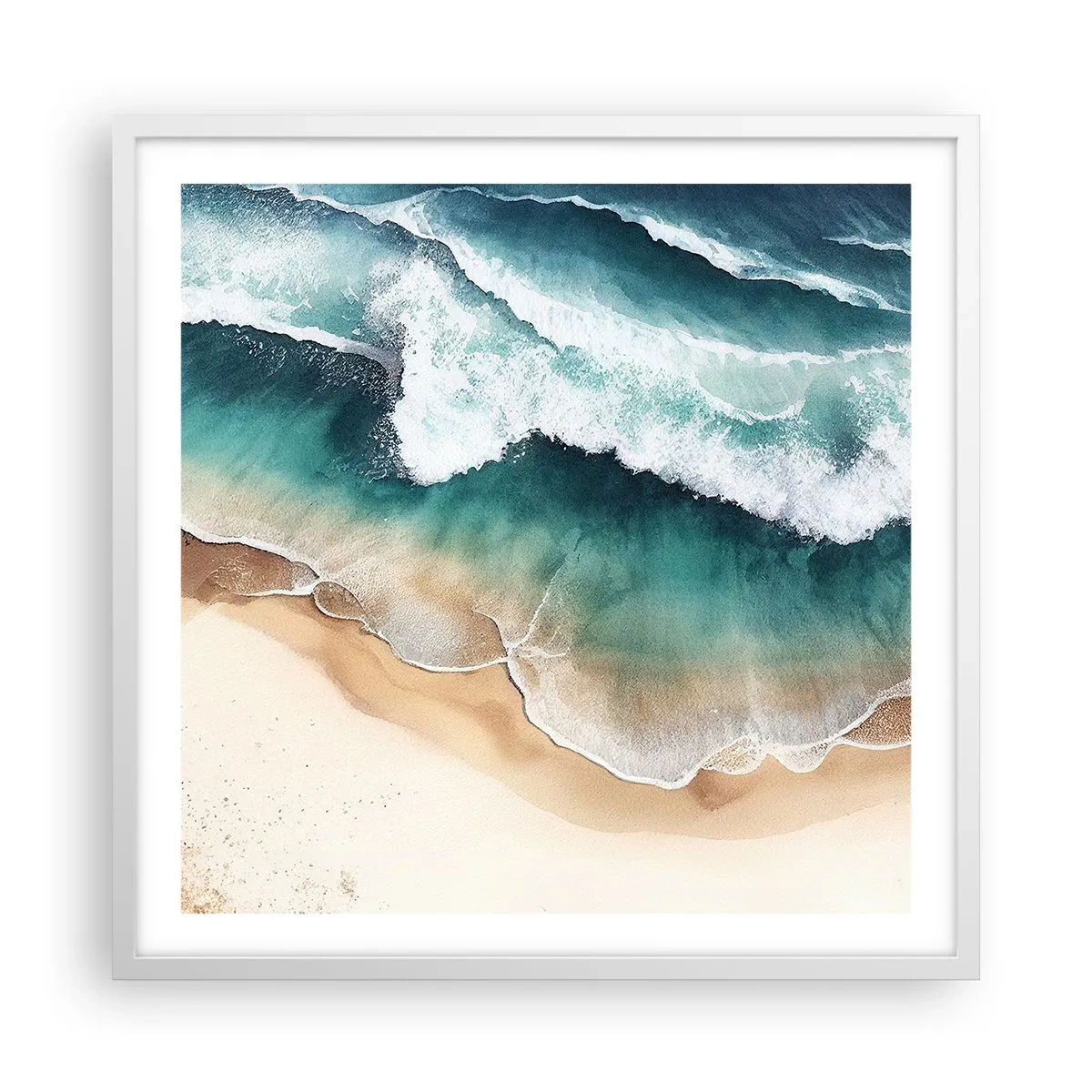 Poszter fekete keretben - Egy örök találkozás - 60x60 cm