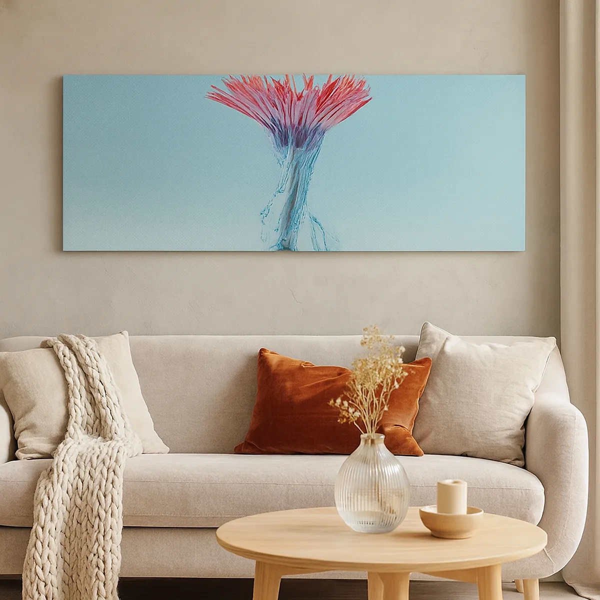 Vászonkép - Élénkítő ölelésben - 30x30 cm