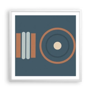 Poszter fekete keretben - A dolgok lényege - 60x60 cm