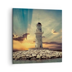 Vászonkép - Fény - Jóság - Szépség - 60x60 cm