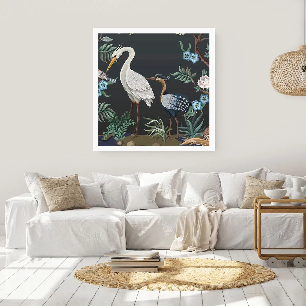 Poszter - Madar parádé - 30x30 cm