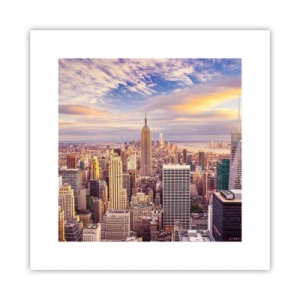 Poszter - Elérni a felhőket - 30x30 cm