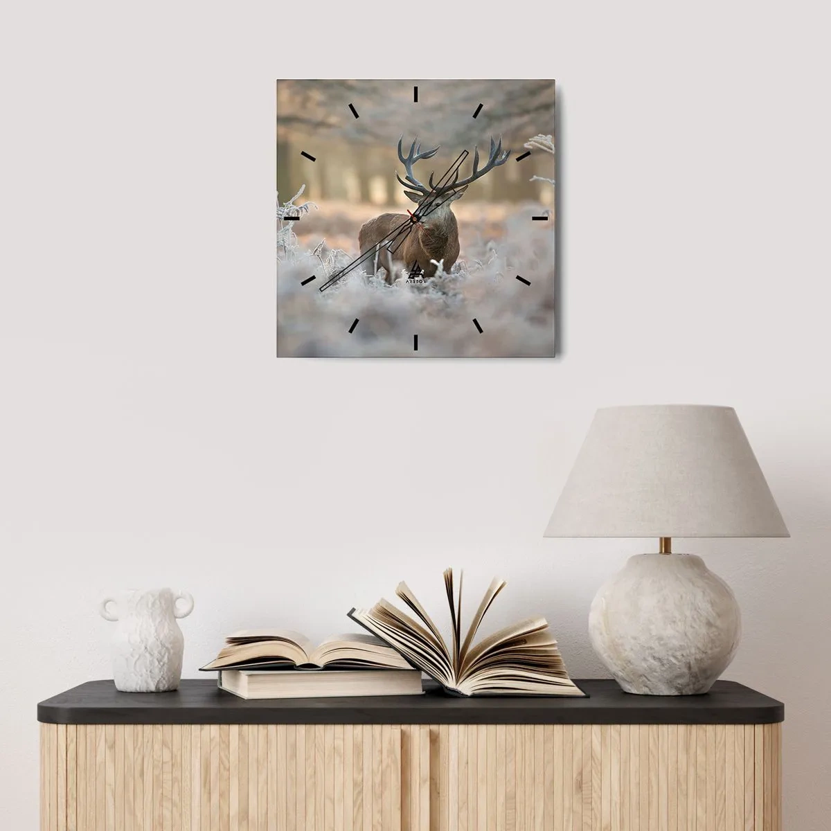 Falióra, Óra - Friss reggel - 40x40 cm