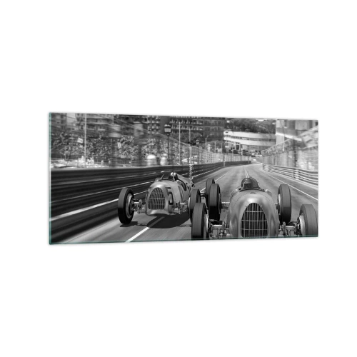 Üveg kép - Réges-régen Monte Carlóban - 120x50 cm