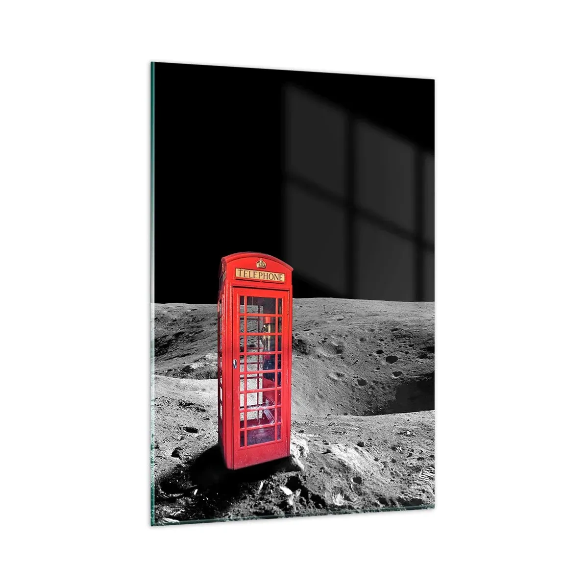 Üveg kép - Kozmikus vicc - 80x120 cm