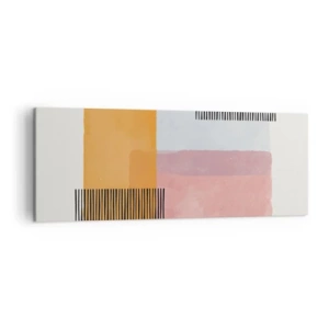 Vászonkép - Saroktól sarokig - 140x50 cm