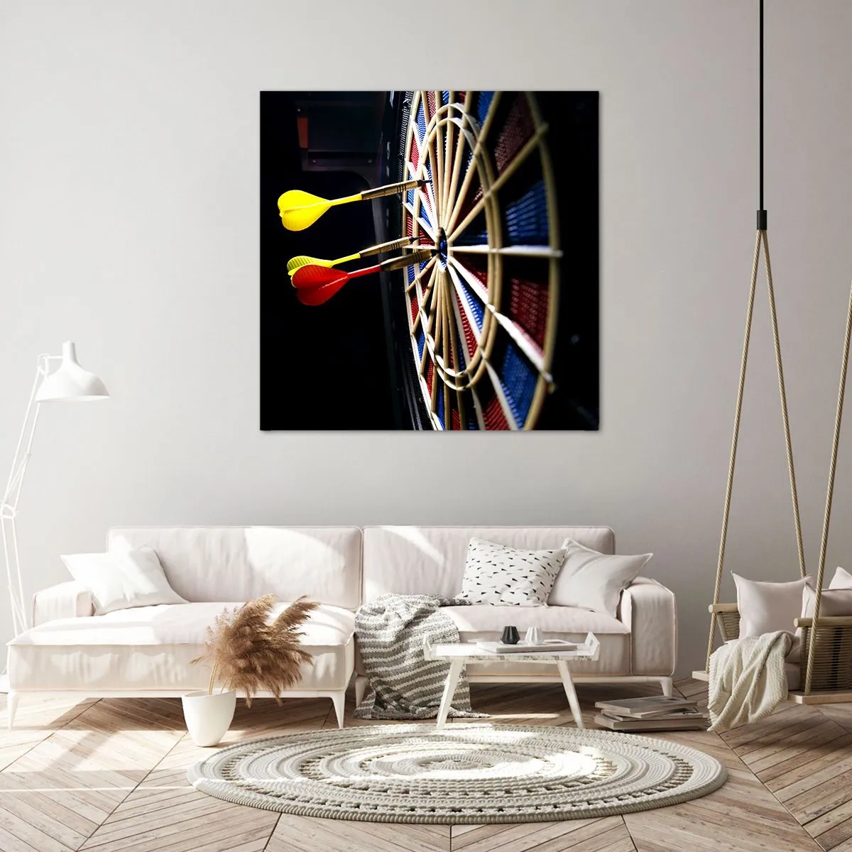 Vászonkép - Pont a lényeg - 70x70 cm