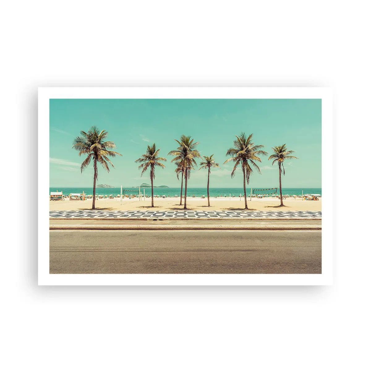 Poszter - A tengerparton - 91x61 cm