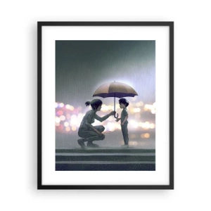 Poszter fehér keretben - És most minden rendben - 40x50 cm