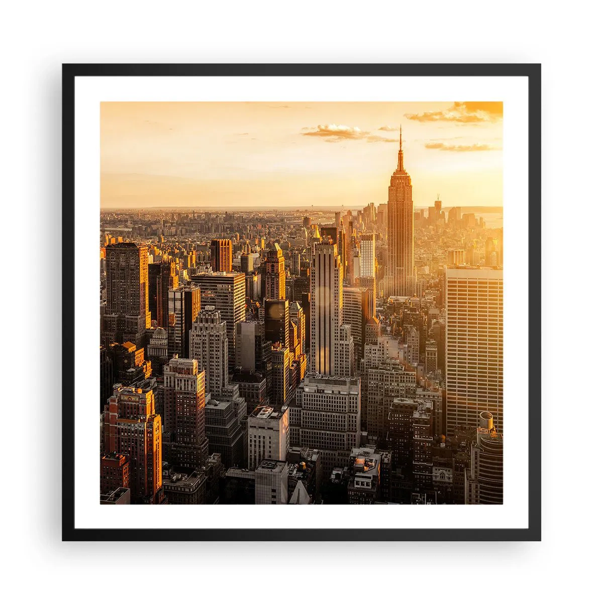 Poszter fehér keretben - Növekedni a napon - 60x60 cm