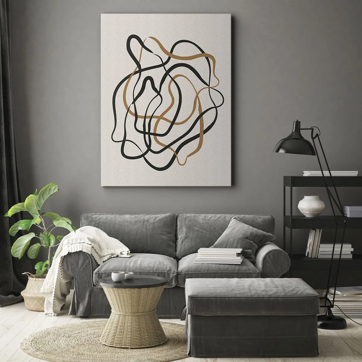 Vászonkép - Minden összezavarodott - 50x70 cm