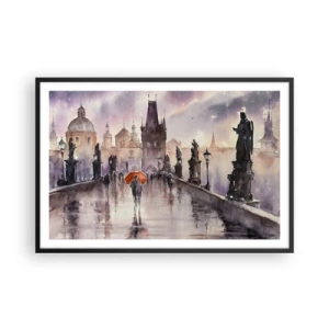 Poszter fehér keretben - Az emberek nem változnak - 91x61 cm