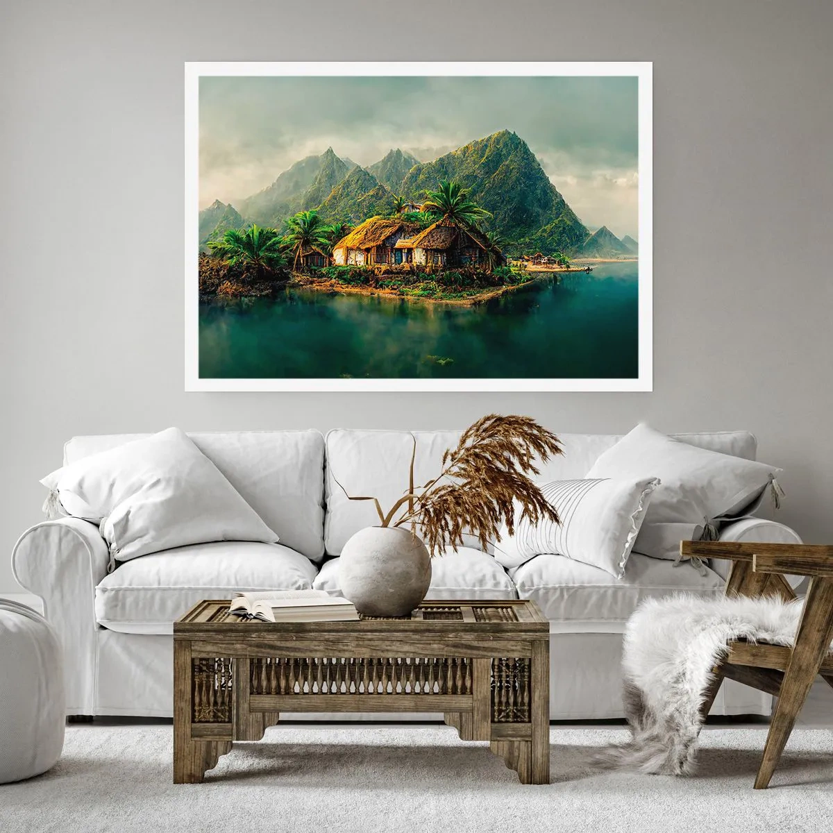 Poszter - Trópusi paradicsom - 91x61 cm